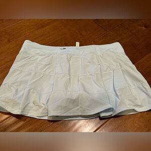 lululemon Pace rival skirt - 16 ice blue